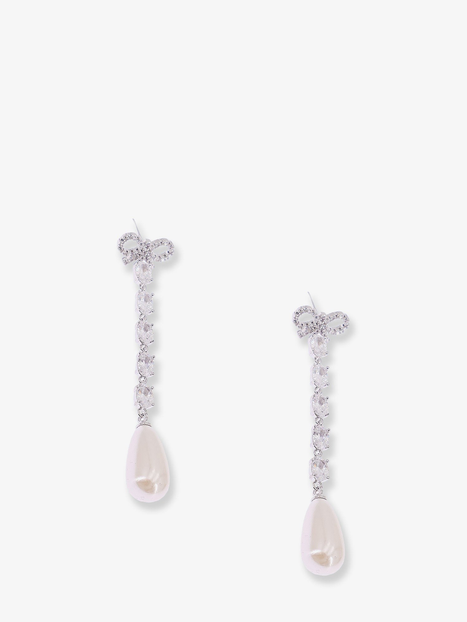 self-portrait Women's Brass Earrings Silver