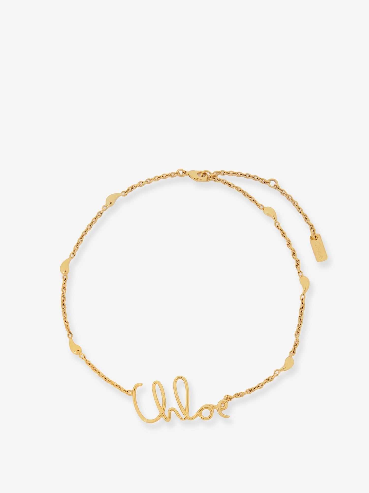 Chloé Women's Brass Necklace Gold