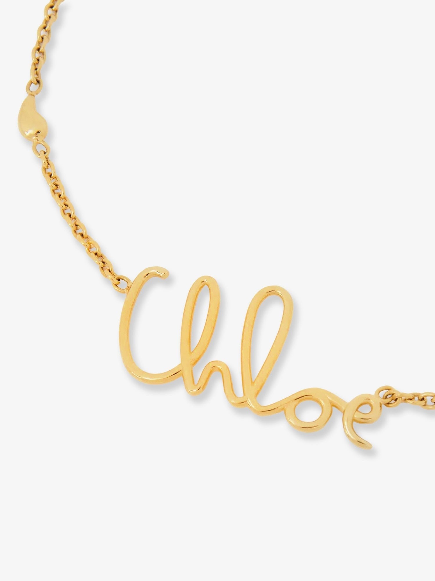 Chloé Women's Brass Necklace Gold