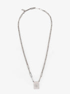 Celine Men's Brass Necklace Silver