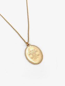 Celine Women's Brass Necklace Gold