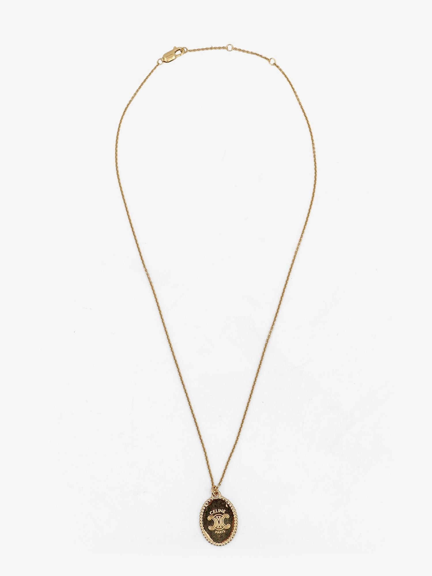 Celine Women's Brass Necklace Gold