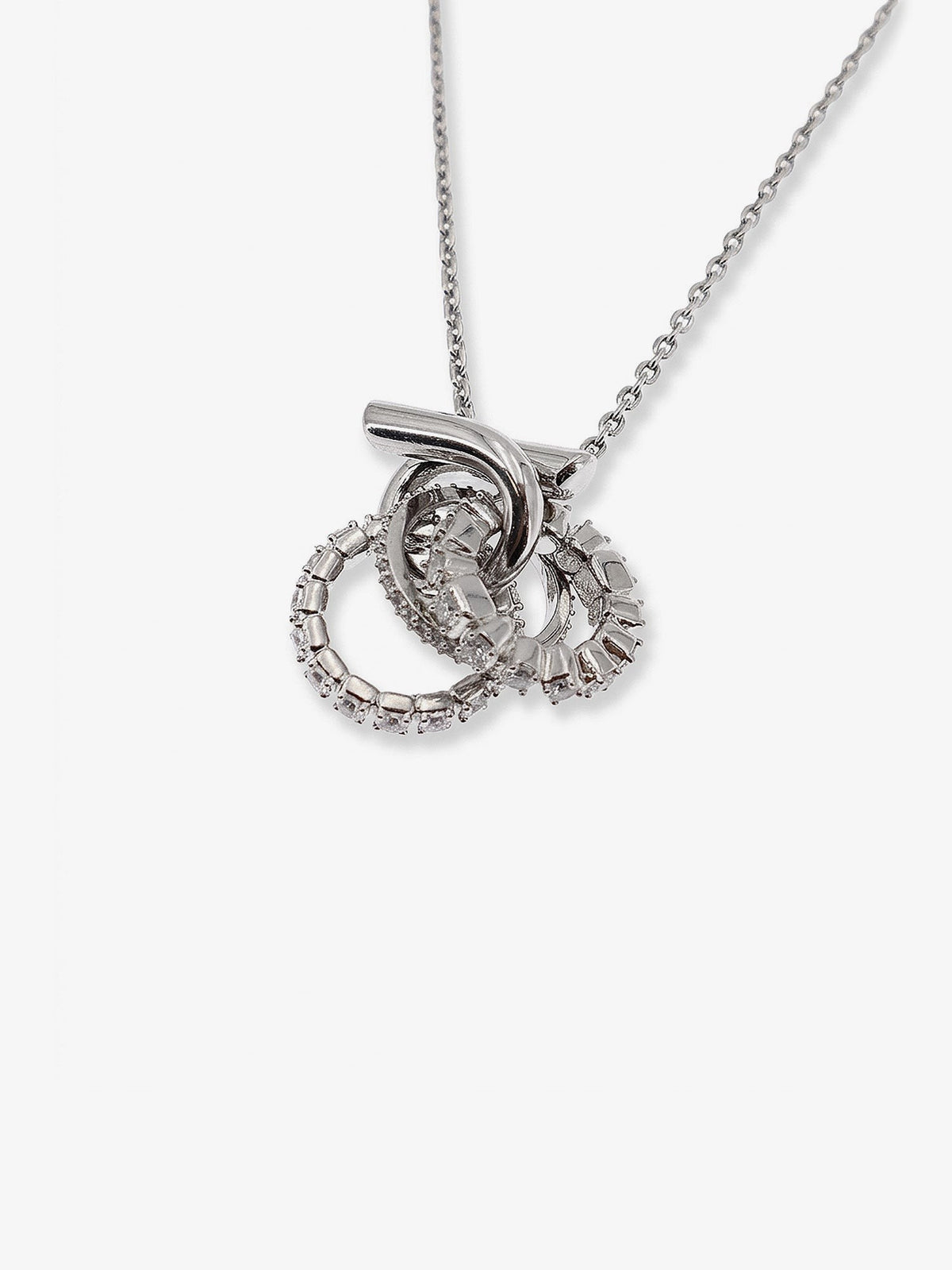 Ferragamo Women's Brass Necklace Cristallo, view 2
