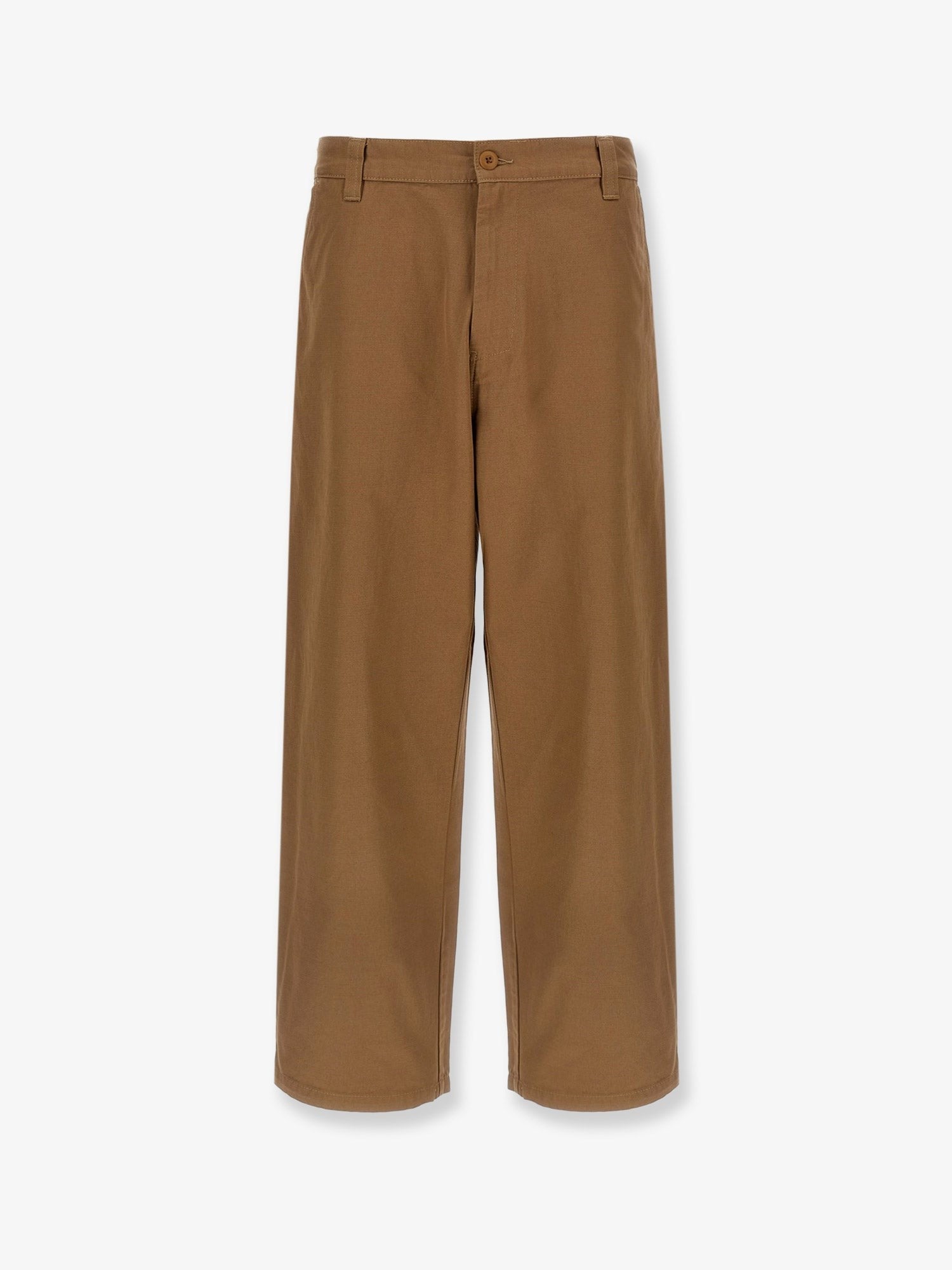 Carhartt Wip Men's Bready Cotton Trousers Beige