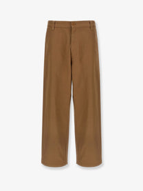 Carhartt Wip Men's Bready Cotton Trousers Beige