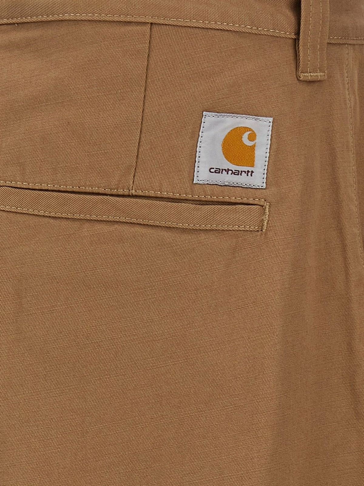 Carhartt Wip Men's Bready Cotton Trousers Beige, view 3