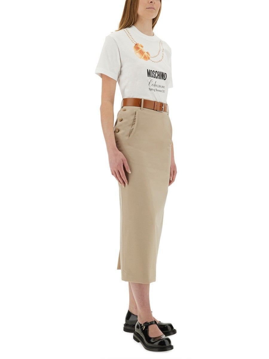 Moschino Women's Breakfast Shirt White