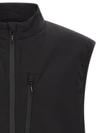 snow peak Breathable Insulated Vest Black