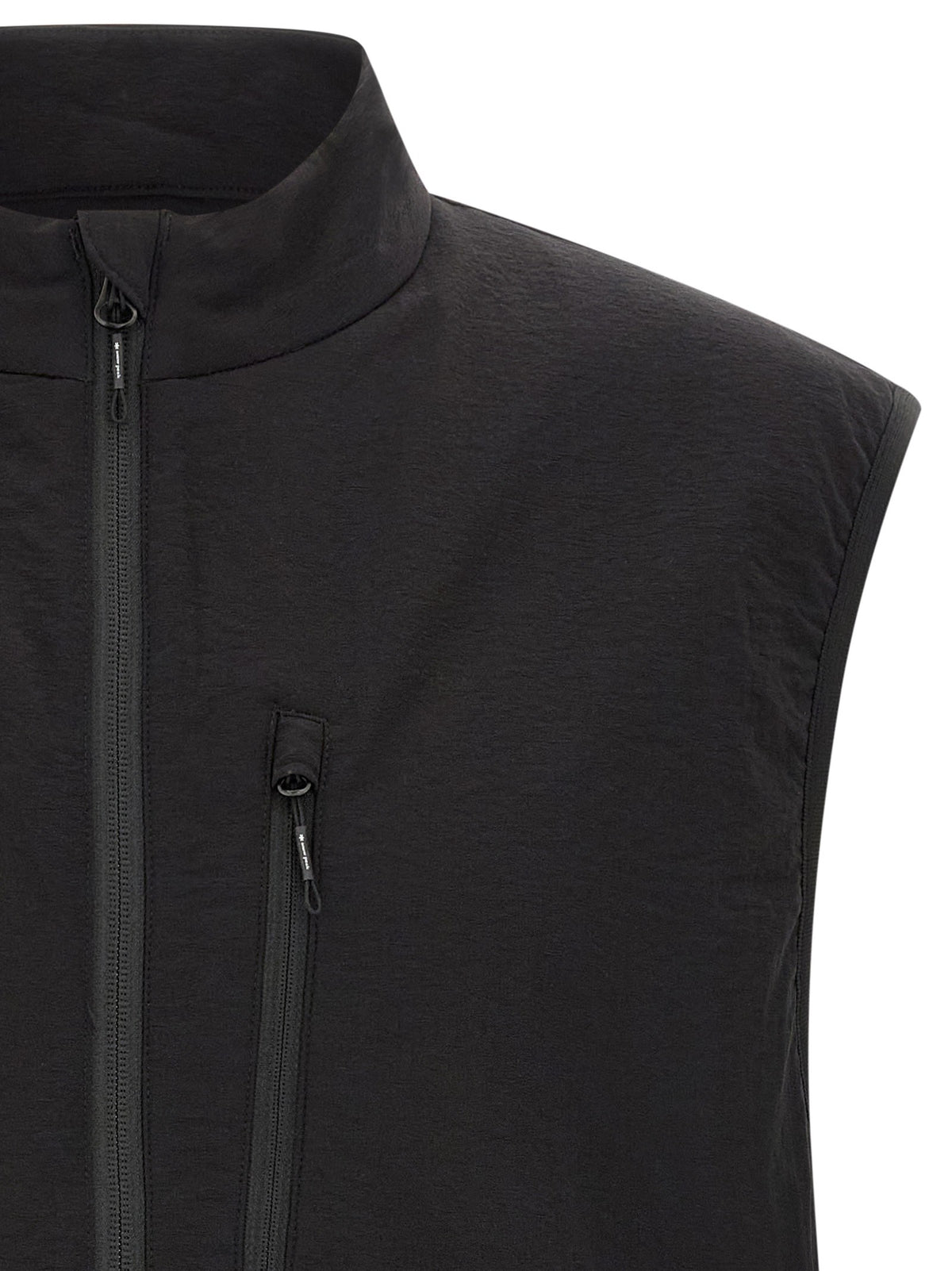 snow peak Breathable Insulated Vest Black