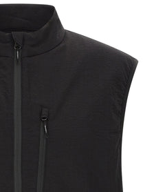 snow peak Breathable Insulated Vest Black