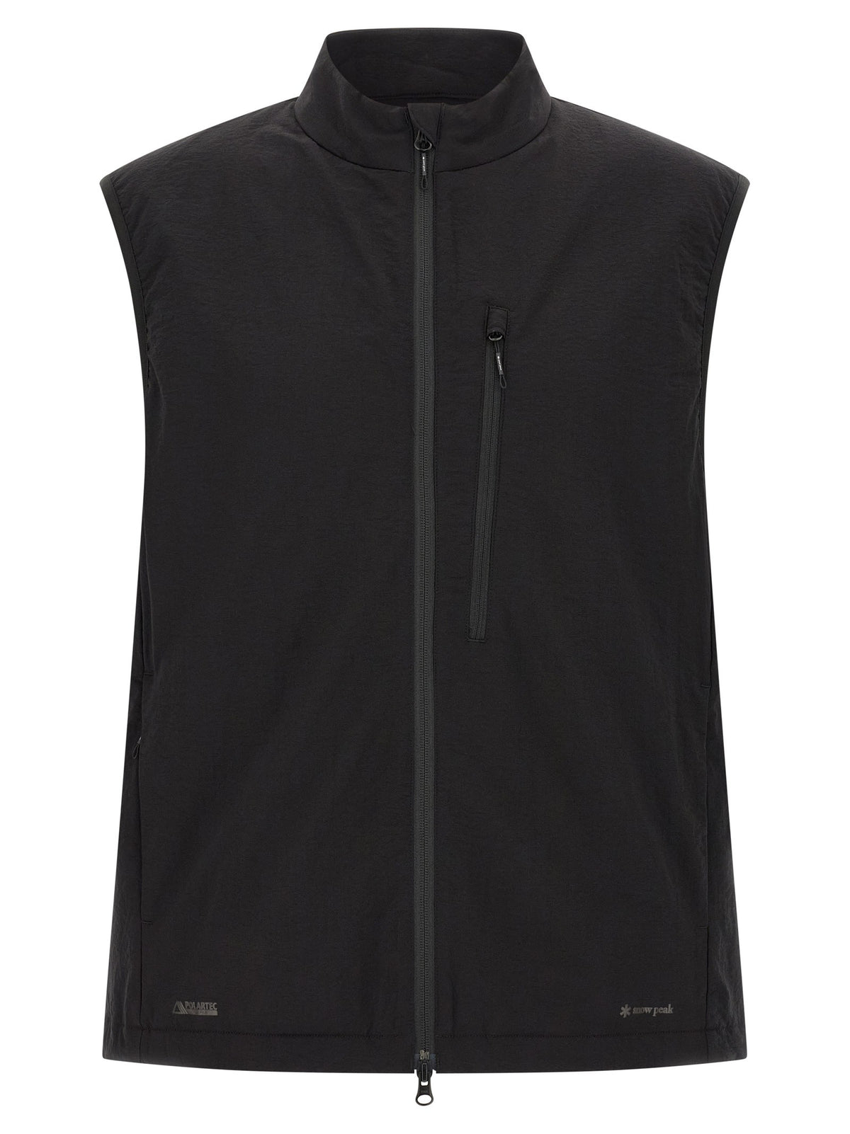 snow peak Breathable Insulated Vest Black