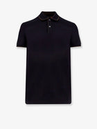 Loro Piana Men's Brentwood Cotton Piqué Polo Shirt Blue