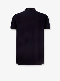 Loro Piana Men's Brentwood Cotton Piqué Polo Shirt Blue