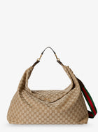 Gucci Men's Brera GG Fabric Crossbody Bag Beige