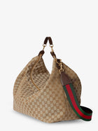 Gucci Men's Brera GG Fabric Crossbody Bag Beige