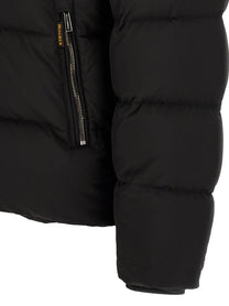 MooRER Brett Bomber Jacket Acqua Line Black