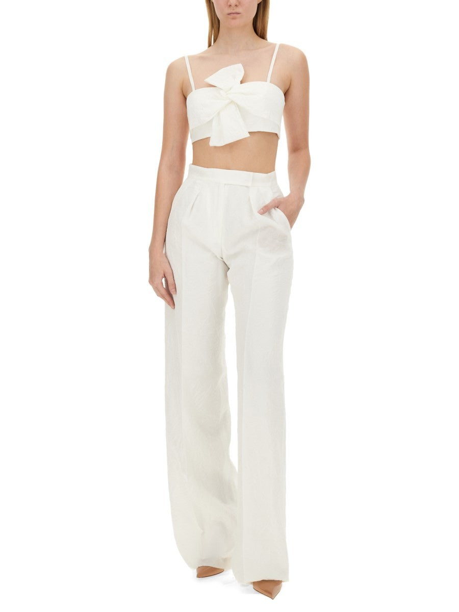 Max Mara Women's Bridal Larynx Pants White