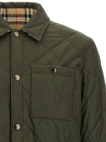 Burberry Brighton Reversible Overshirt Gold