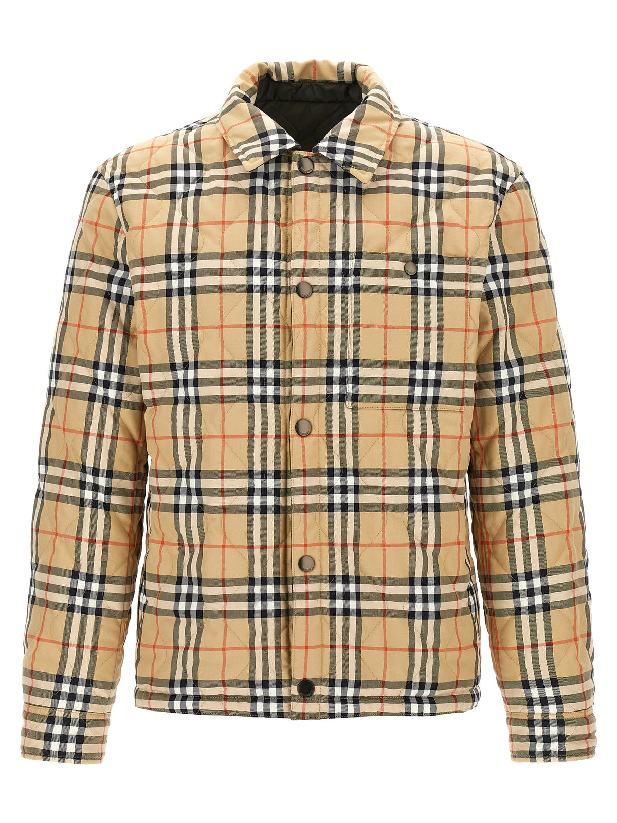 Burberry Brighton Reversible Overshirt Gold