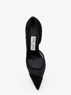 Jimmy Choo Women's Brigitte Suede Décolleté Black, view 5