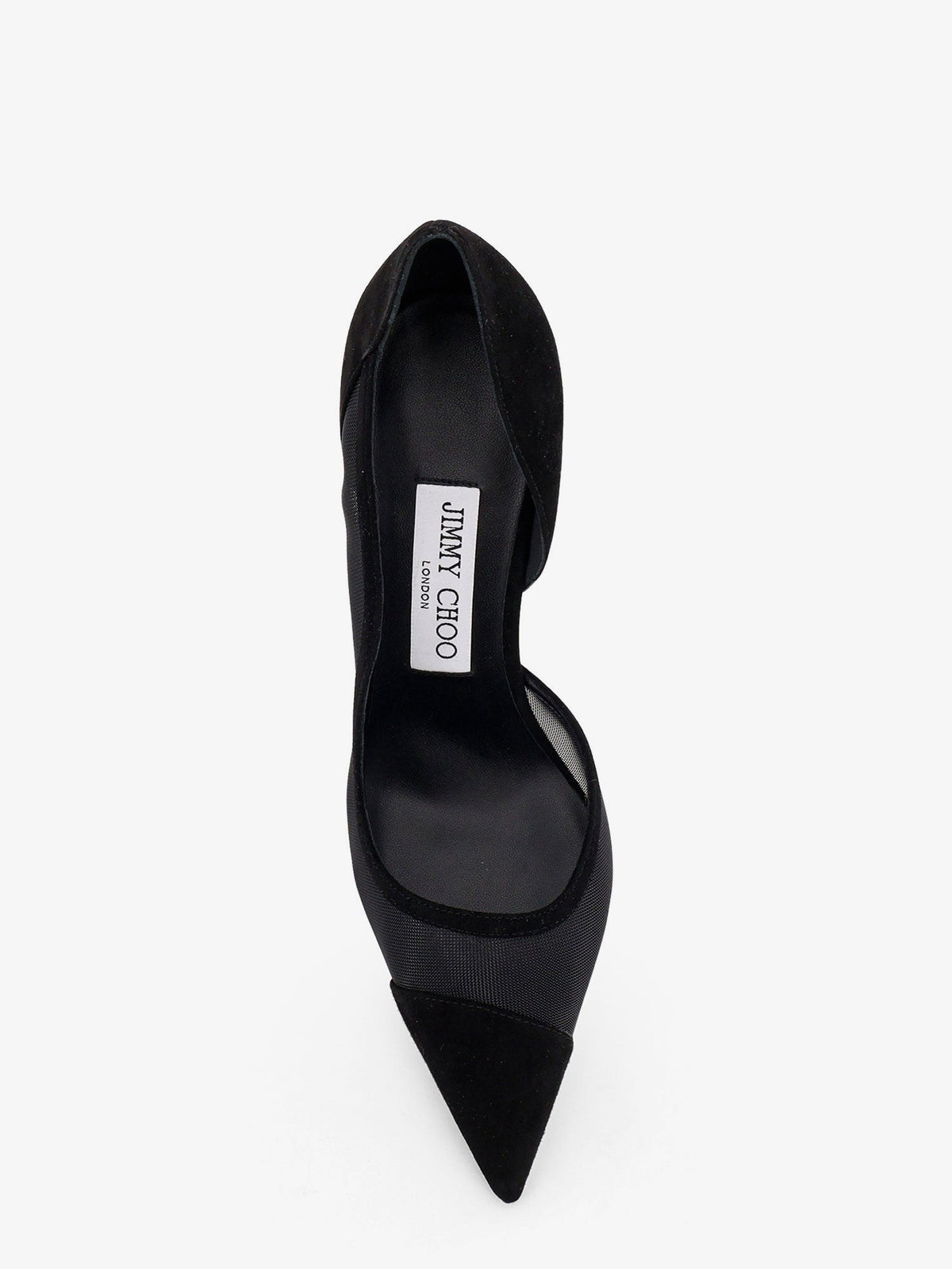 Jimmy Choo Women's Brigitte Suede Décolleté Black, view 5