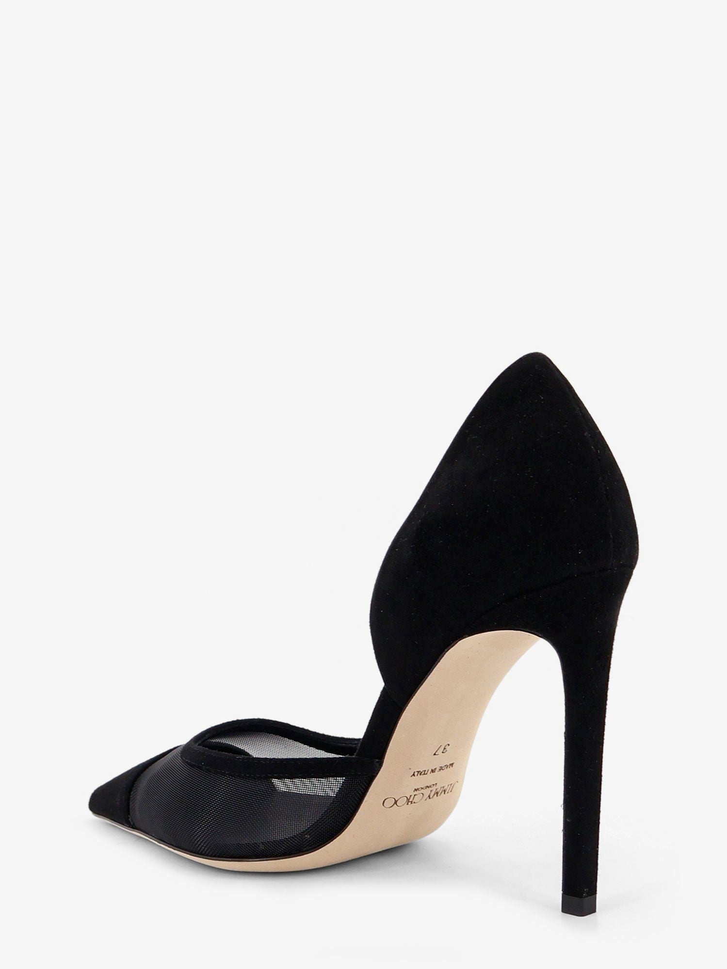 Jimmy Choo Women's Brigitte Suede Décolleté Black