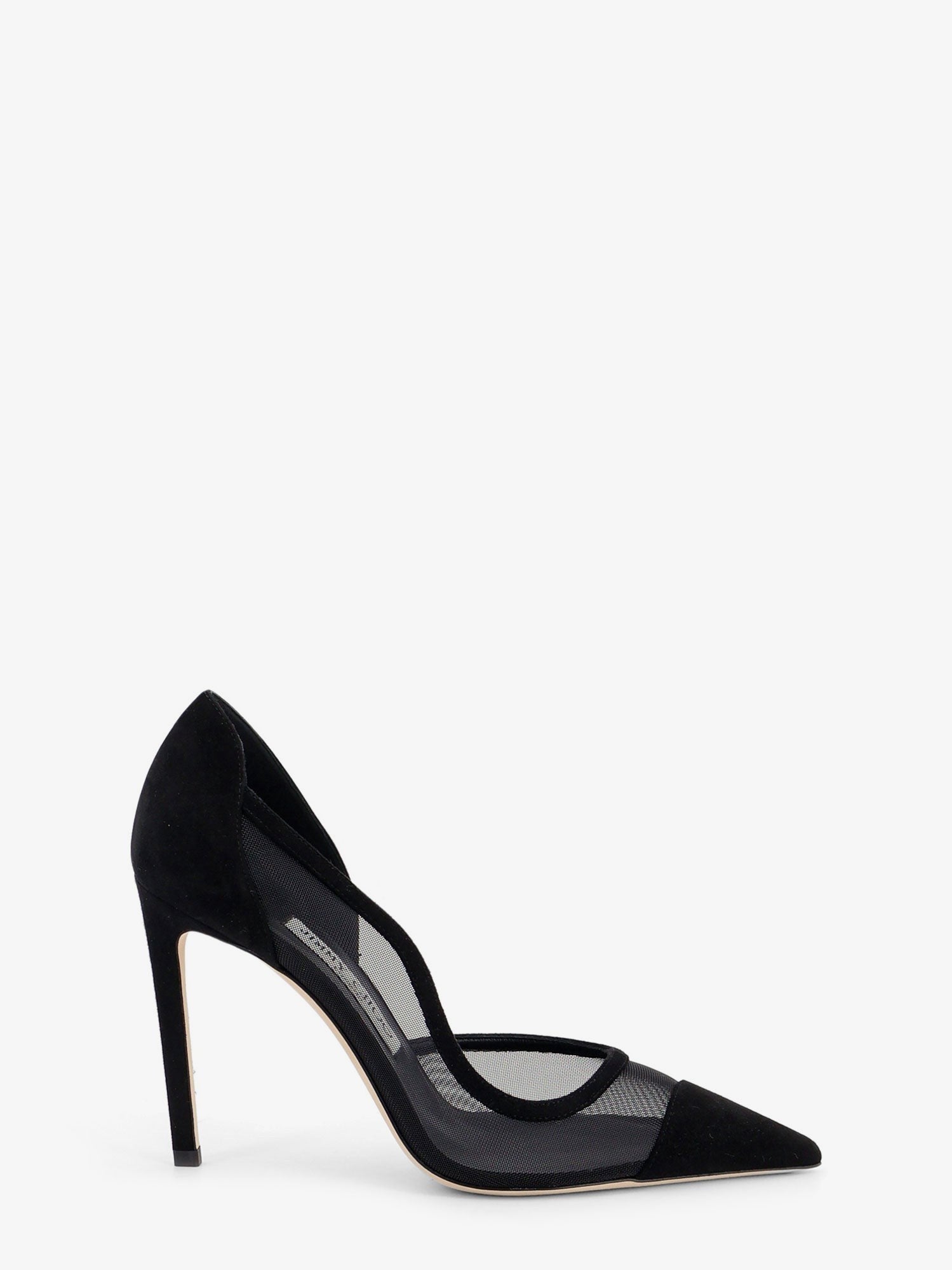 Jimmy Choo Women's Brigitte Suede Décolleté Black