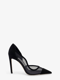 Jimmy Choo Women's Brigitte Suede Décolleté Black
