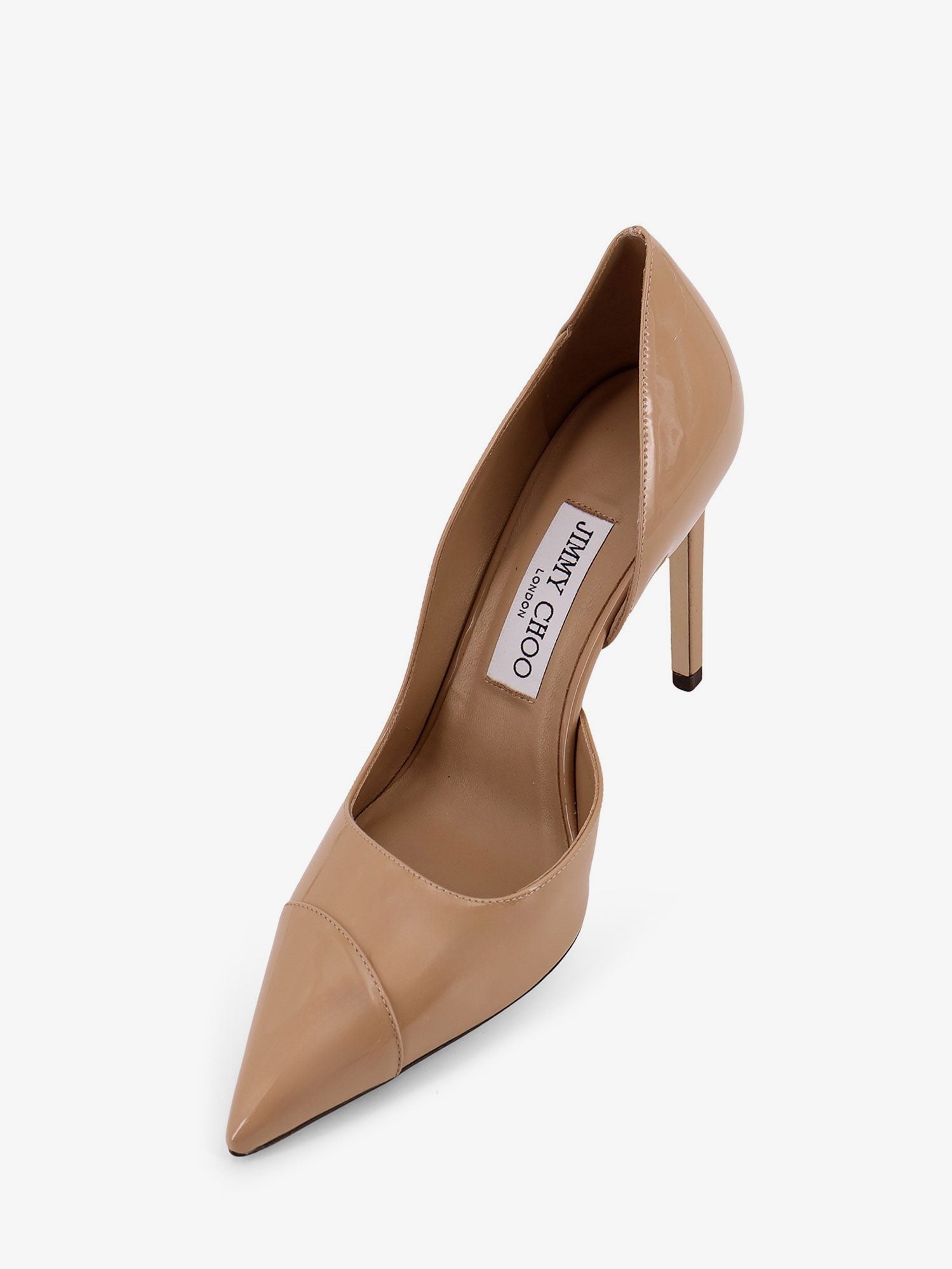 Jimmy Choo Women's Brigitte Patent Leather Pumps Beige