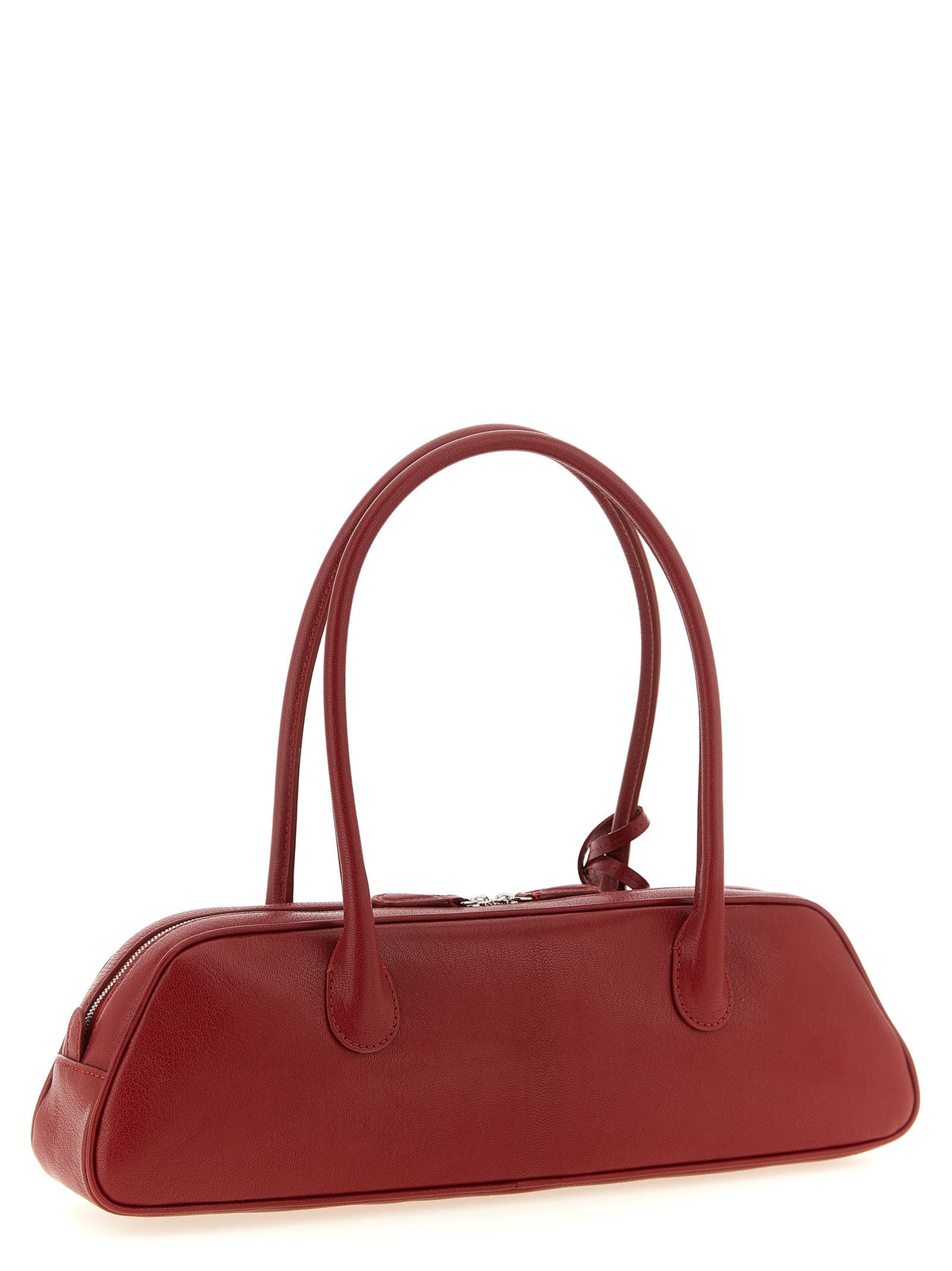 Magda Butrym Brigitte Trapeze Handbag Red, view 2