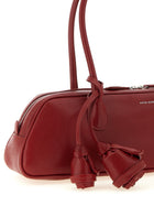 Magda Butrym Brigitte Trapeze Handbag Red, view 3