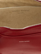 Magda Butrym Brigitte Trapeze Handbag Red, view 4