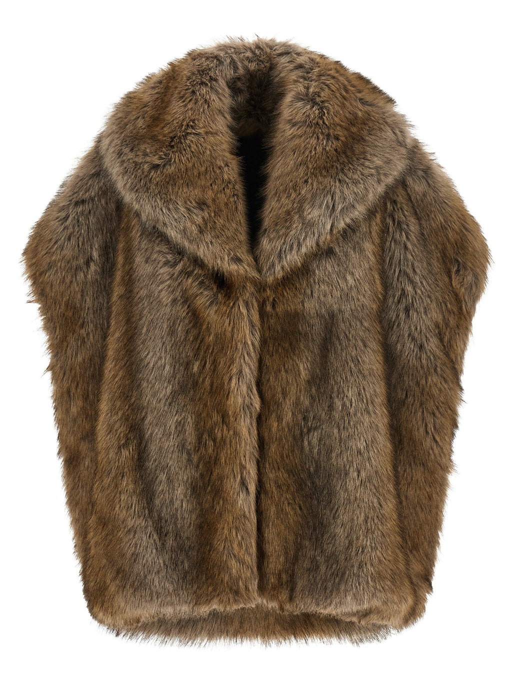 B&amp;B Couture Brigitte Vest Brown