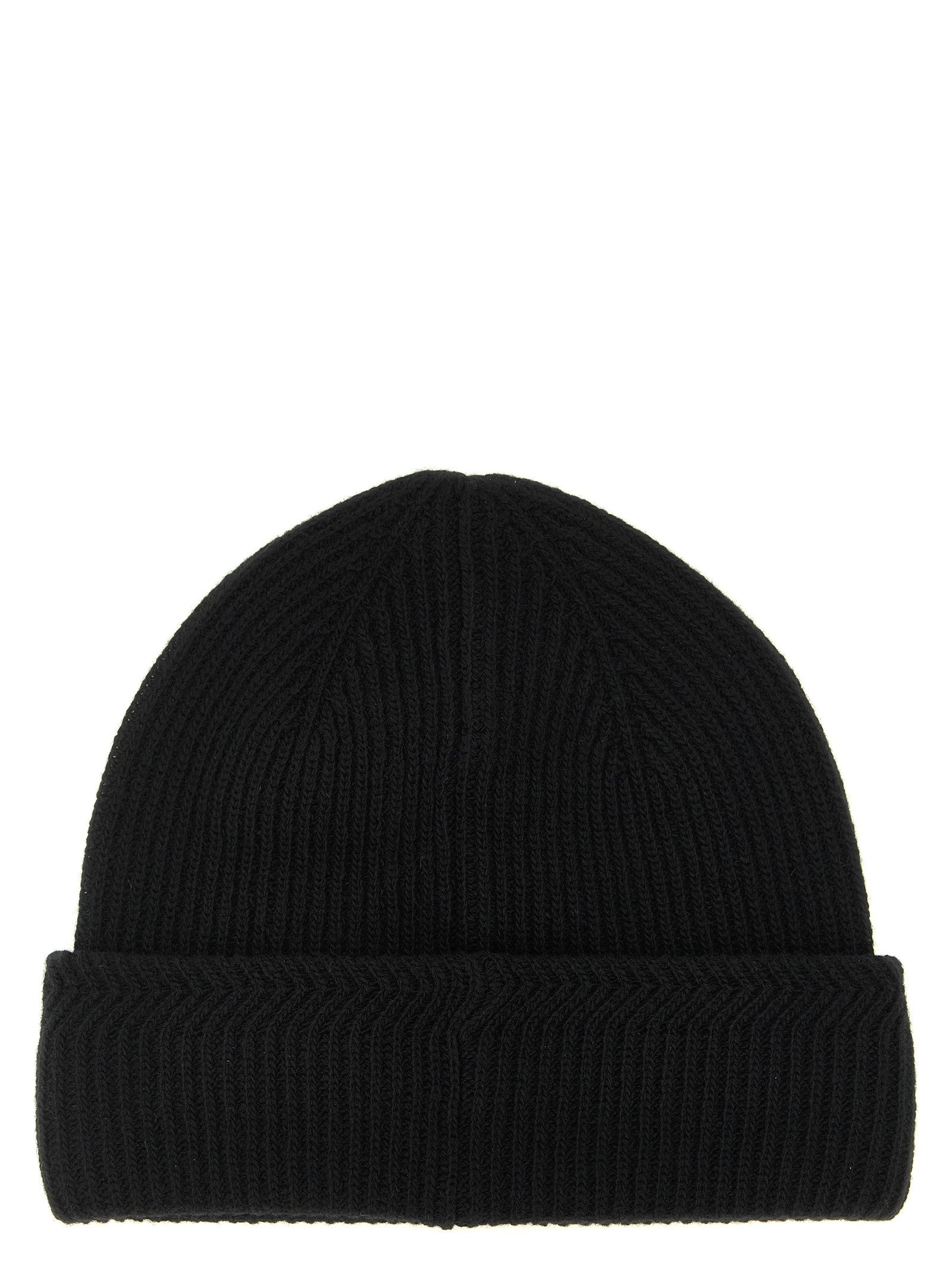 Moncler Brioche Half Stitch Cap Black