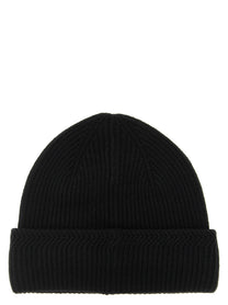 Moncler Brioche Half Stitch Cap Black