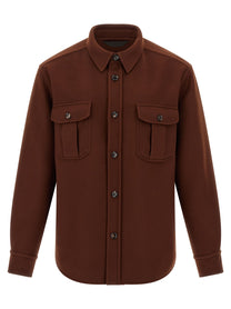 BRIONI - BRIONI - ’Vagabond’ overshirt - Men’s Outerwear