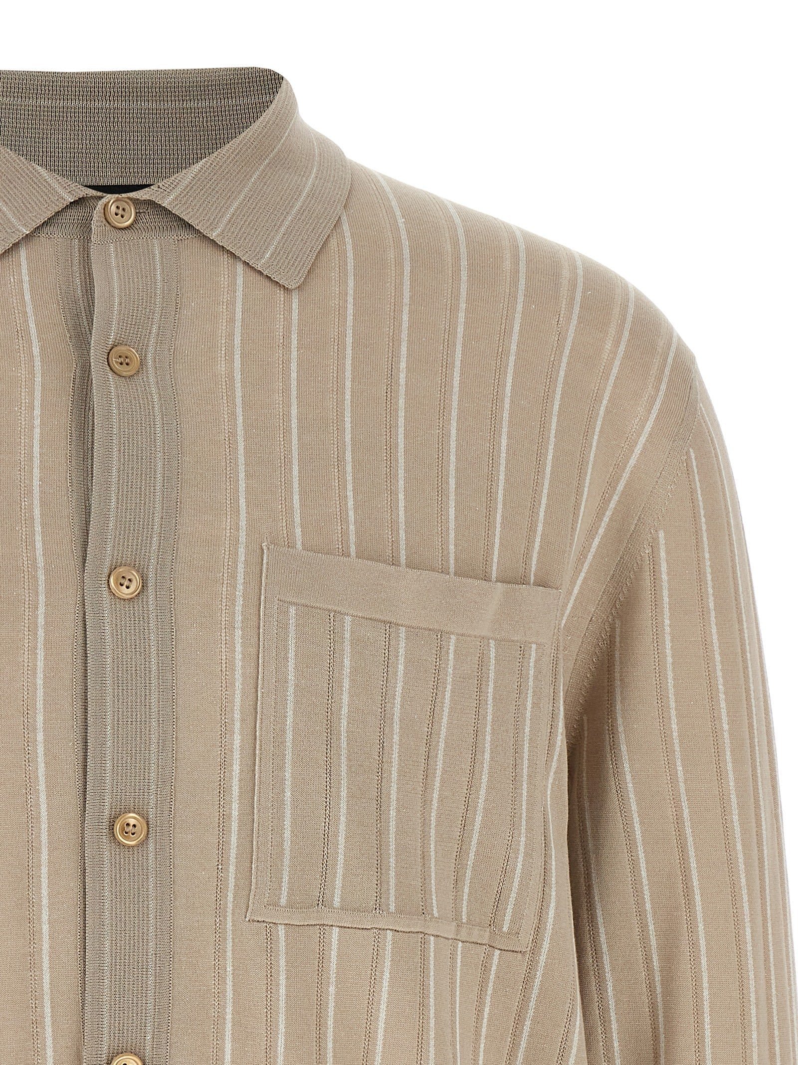 BRIONI - BRIONI - Knitted shirt - Men’s Tops