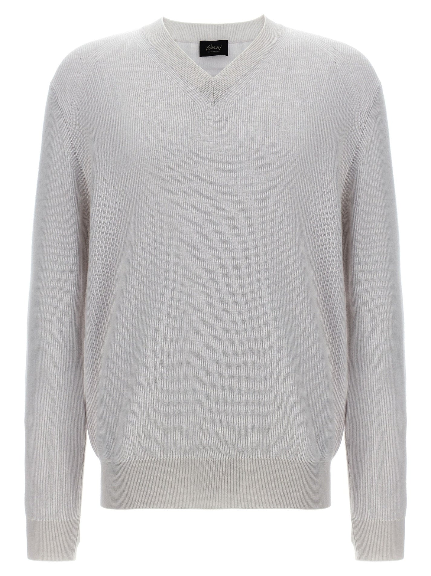 BRIONI - BRIONI - V-neck sweater - Men’s Knitwear