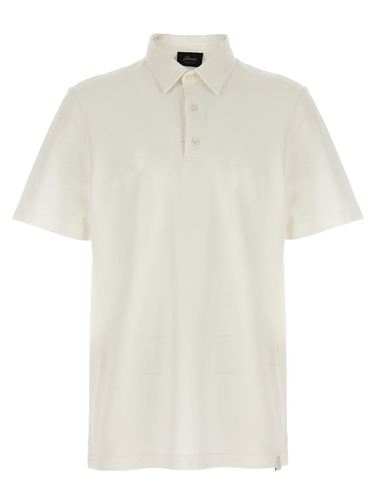 BRIONI - BRIONI - Cotton polo shirt - Men’s Tops