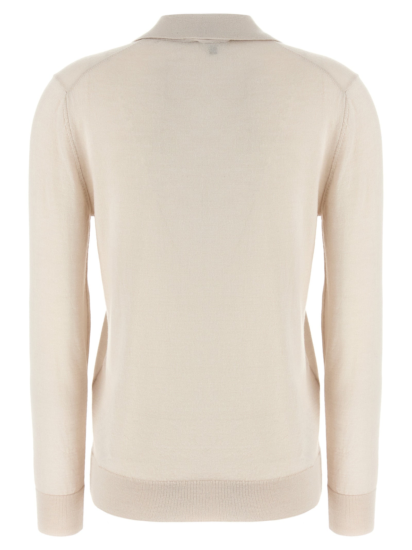 BRIONI - BRIONI - Cashmere and silk polo shirt - Women’s Tops