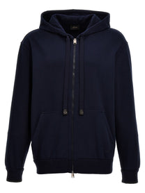 BRIONI - BRIONI - Piquet cotton hoodie - Men’s Sweatshirts