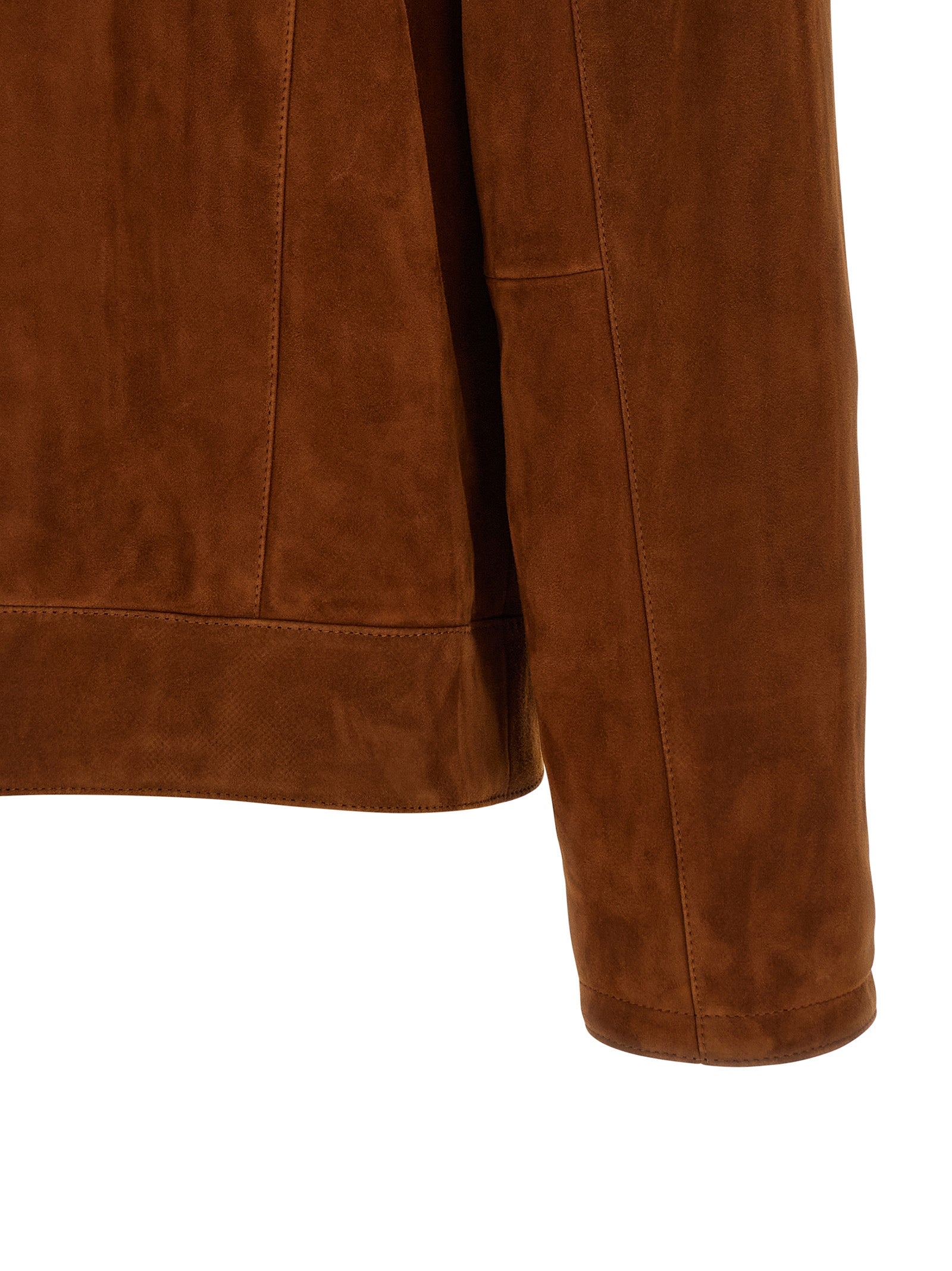 BRIONI - BRIONI - Suede blouson - Men’s Outerwear
