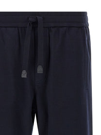 BRIONI - BRIONI - Cotton and cashmere joggers - Men’s Bottoms