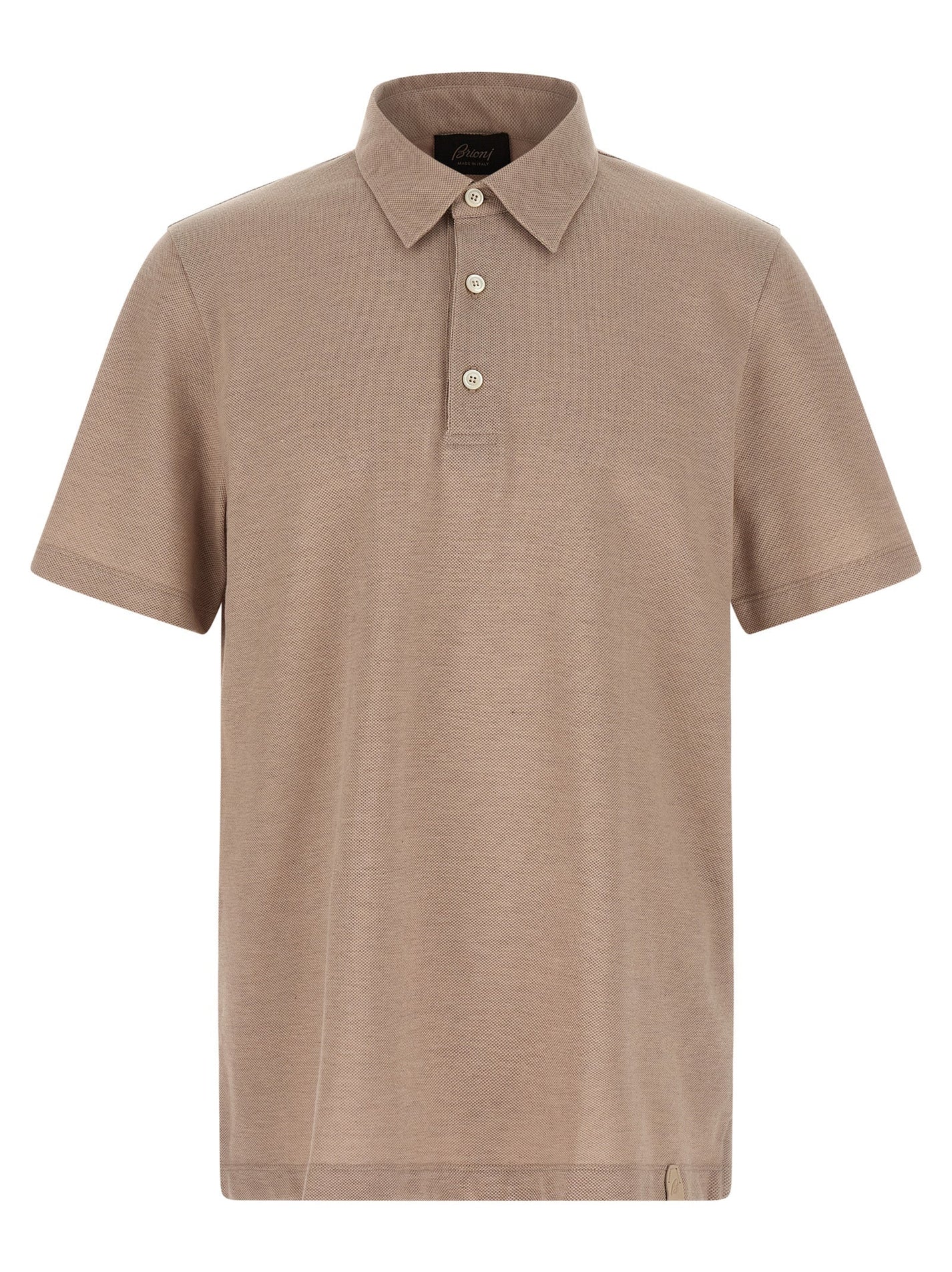 BRIONI - BRIONI - Cotton polo shirt - Men’s Tops