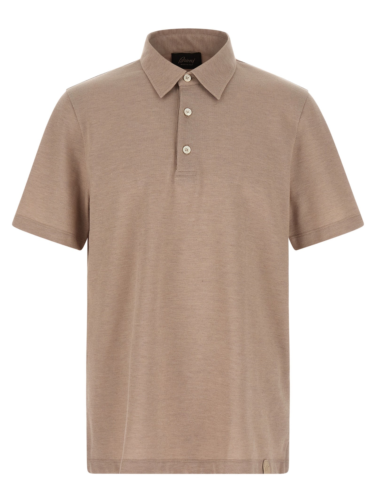 BRIONI - BRIONI - Cotton polo shirt - Men’s Tops