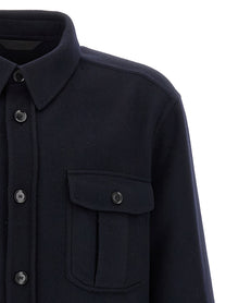 BRIONI - BRIONI - ’Vagabond’ overshirt - Men’s Outerwear