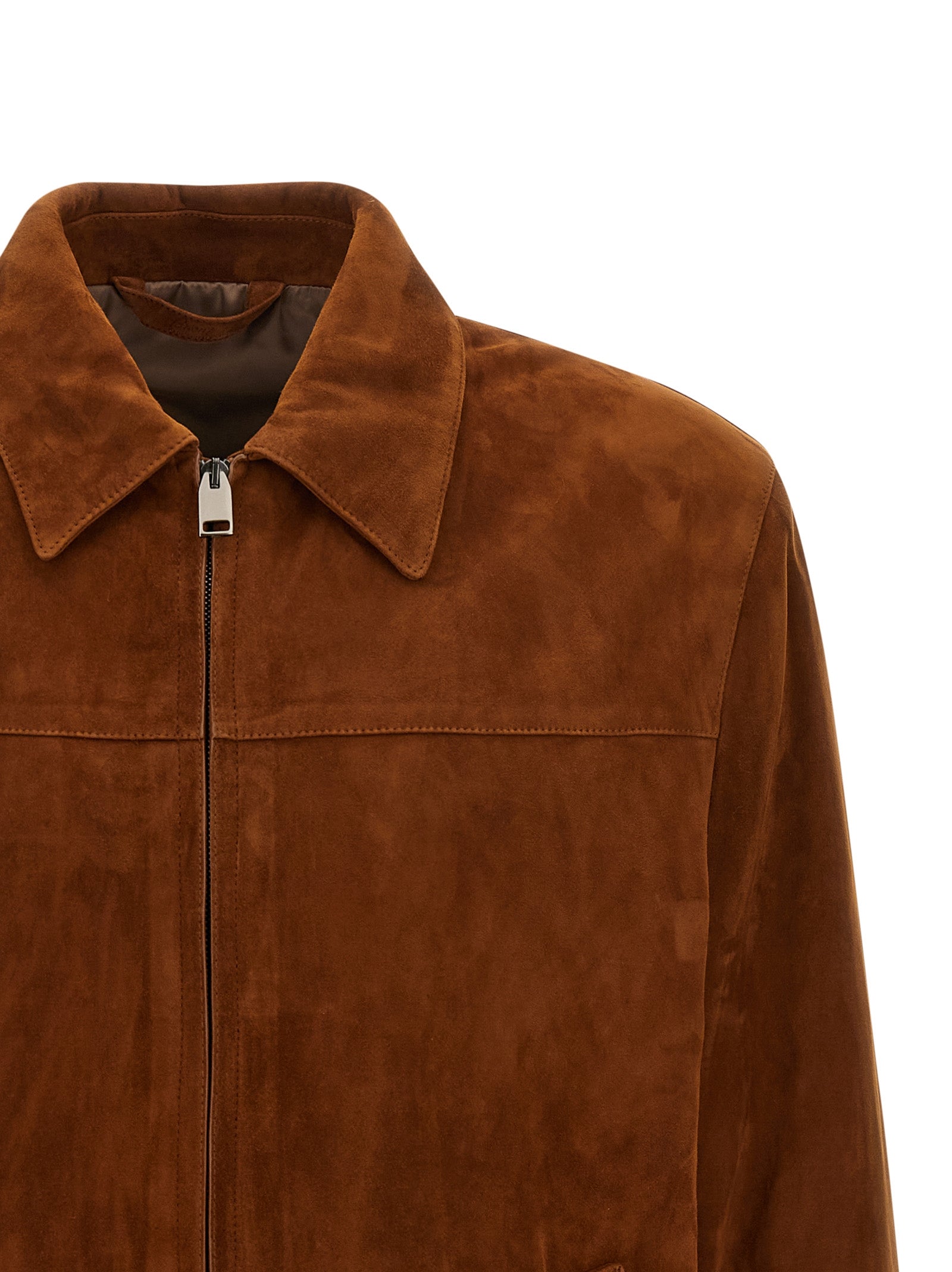 BRIONI - BRIONI - Suede blouson - Men’s Outerwear