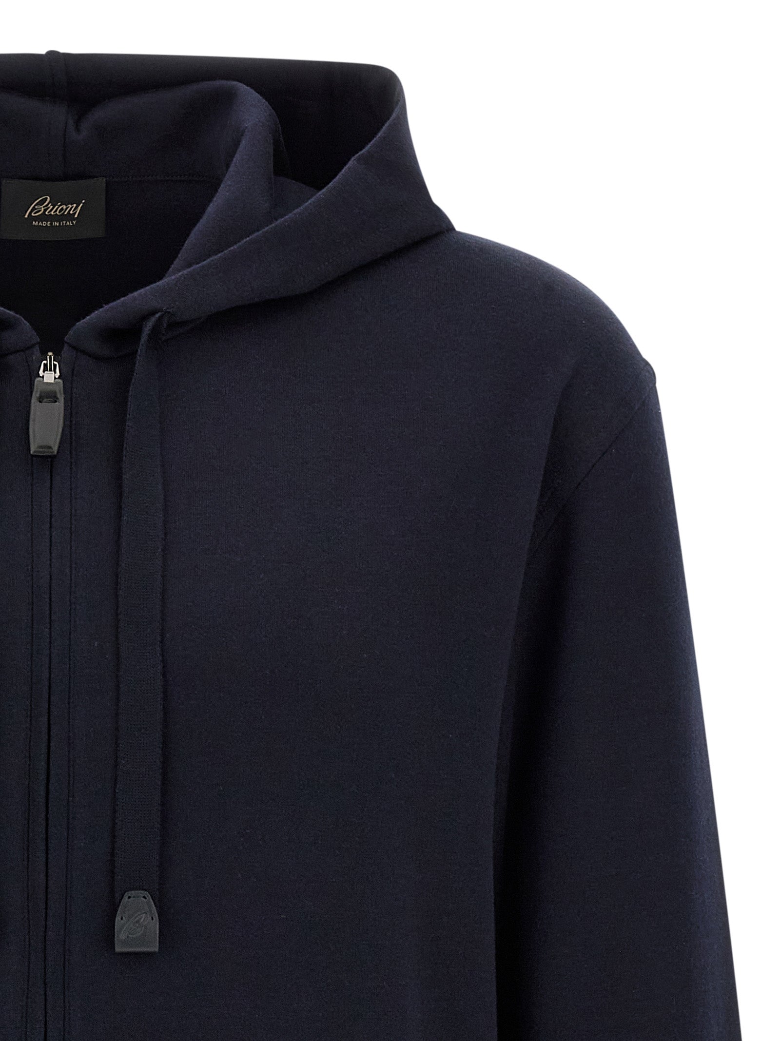 BRIONI - BRIONI - Cotton hoodie - Men’s Sweatshirts