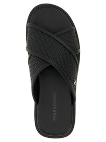Ferragamo Brise Sandals Black