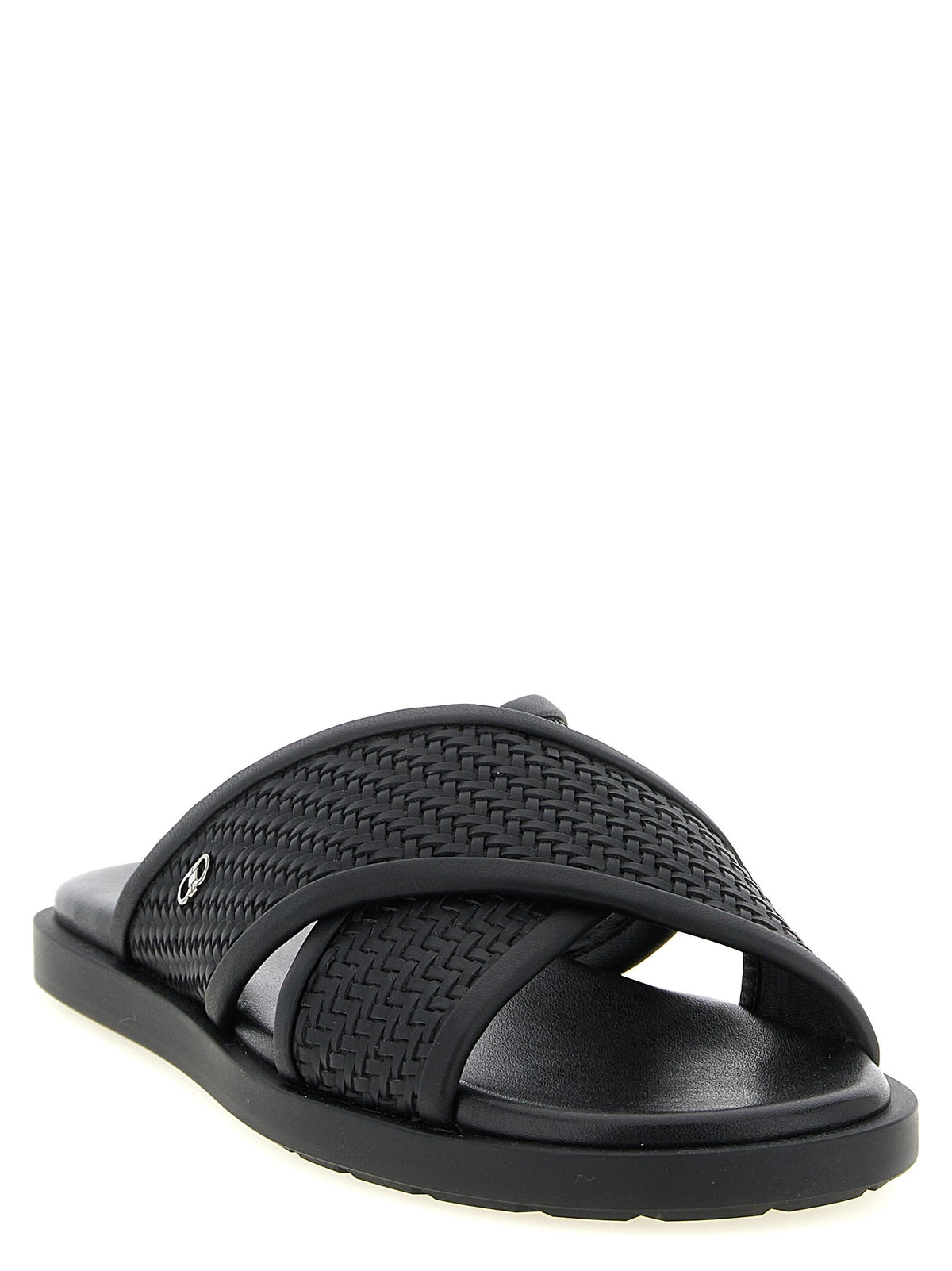Ferragamo Brise Sandals Black, view 2
